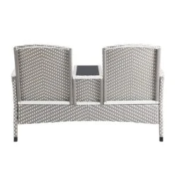 2pc Maksville Aluminum Patio Loveseat & Storage Bench - MiBasics -Home Living Store GUEST 01eb4c4e 8adc 4f06 a0c6 fa727e40dd5a
