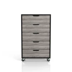 Mara Lavista Mobile 5 Drawers Chest Vintage Gray Oak - MiBasics -Home Living Store GUEST 11bd22fc 5095 4868 a2ab 322e3258720e