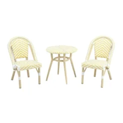 3pc Pyrite Kids' Aluminum Picnic Table Set - MiBasics -Home Living Store GUEST 1adb1b0f 8640 45bf 8943 0bf221f3eec9