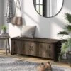 Shash Farmhouse Storage Bench Reclaimed Oak - MiBasics -Home Living Store GUEST 1c7254e2 0656 4ae9 9d03 bdd8e8cec2f1