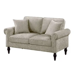 Evok Contemporary Chenille Upholstered Loveseat - MiBasics -Home Living Store GUEST 1d565e98 95e8 4620 ac6f 439e69e9aa1b