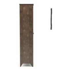 2pc Doney Armoire And Led Mirror Set Reclaimed Oak - MiBasics -Home Living Store GUEST 1f060939 b84b 4eaf 8d0b 3c8f1cd58583