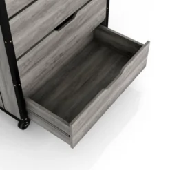 Mara Lavista Mobile 5 Drawers Chest Vintage Gray Oak - MiBasics -Home Living Store GUEST 21b7e45f 7e56 4656 99a8 dc333d1ee55c