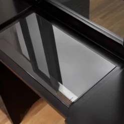 3pc Scrugham Contemporary 6 Drawer Vanity With Barstool Espresso - MiBasics -Home Living Store GUEST 3007540d fef2 45f0 af0a 28dd0d5bc87b