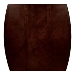 Burton Rounded Wooden Counter Extendable Dining Table Espresso - MiBasics -Home Living Store GUEST 3156ef4e 82c0 41f4 9c57 9bb502dc676e