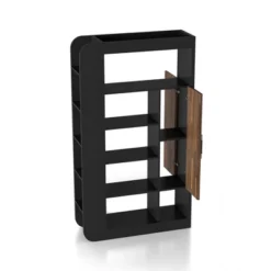 70.87" Triaga Multi Shelf Bookcase Black - MiBasics -Home Living Store GUEST 33e3c509 e301 4600 954b a34fa8db6d73