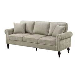Evok Contemporary Chenille Upholstered Sofa - MiBasics -Home Living Store GUEST 38dc9937 8d1d 441d a6da cf6cc5c7d931