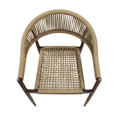 Gristine Metal Outdoor Arm Chair - MiBasics 7 Gristine Metal Outdoor Arm Chair - MiBasics - Image 5
