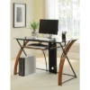 Soron Computer Desk Oak/Black - MiBasics -Home Living Store GUEST 3bbac2ce c75d 4e62 bc87 1ead55a509a8