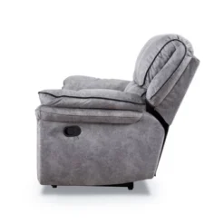 MiBasics 79" Breezenight Transitional Manual Reclining Loveseat: Palomino Upholstery, Cup Holders -Home Living Store GUEST 3d217986 38c6 46fb a52b 63637c2f1836