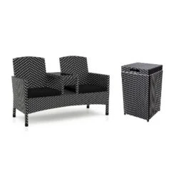 2pc Maksville Aluminum Patio Loveseat & Trash Can - MiBasics 28 2pc Maksville Aluminum Patio Loveseat & Trash Can - MiBasics -Home Living Store GUEST 3d903f86 21d3 4f23 a1fc 38e2796d5f37