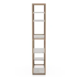 70.25" Amstil 6 Shelf Display Bookcase Champagne - MiBasics 8 70.25" Amstil 6 Shelf Display Bookcase Champagne - MiBasics -Home Living Store GUEST 3fabc48e 61db 4236 b1e9 3094c12588a4