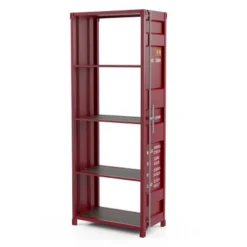 64.38" Kowski 5 Layer Bookcase - MiBasics -Home Living Store GUEST 437b9ca7 514b 4c17 85c3 720d0a6ed4bc