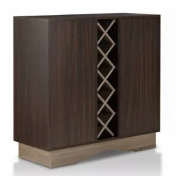 Cespi 16 Bottle Wine Cabinet Wenge - MiBasics -Home Living Store GUEST 456c1618 dabb 46e7 a455 52bfd64355f2