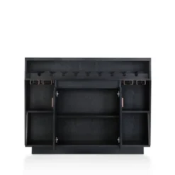 Veritte Contemporary 9 Bottle Buffet Black - MiBasics -Home Living Store GUEST 46423fda f9ec 40c4 9147 c109ced35344