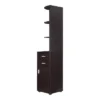 70.75" Julisse 3 Shelf Corner Bookcase - MiBasics -Home Living Store GUEST 4791983b 5c83 4117 88d7 2d262c687b50