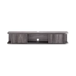 Edwige Floating Console TV Stand For TVs Up To 60" Distressed Gray - MiBasics