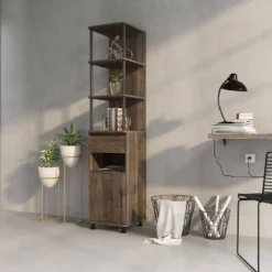 Nanum 4 Shelf Accent Bookcase - MiBasics -Home Living Store GUEST 47d7bc9e bba6 4de6 841f 63718c58b7f6