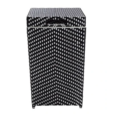 2pc Maksville Aluminum Patio Loveseat & Trash Can - MiBasics 9 2pc Maksville Aluminum Patio Loveseat & Trash Can - MiBasics - Image 7