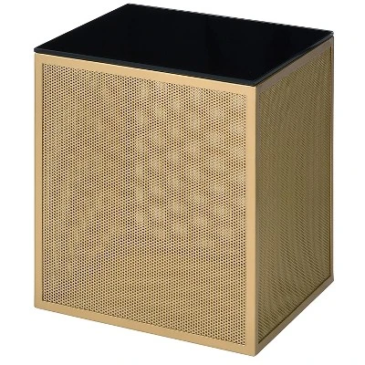 Dervock Glass Top Side Table With Glass Top - MiBasics 6 Dervock Glass Top Side Table With Glass Top - MiBasics - Image 4