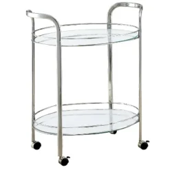 Derria Oval Mirrored Metal Frame Serving Cart - Furniture Of America 12 Derria Oval Mirrored Metal Frame Serving Cart - Furniture Of America -Home Living Store GUEST 5b6cc95a d23e 49ef 8775 2fe1c2cd8efb