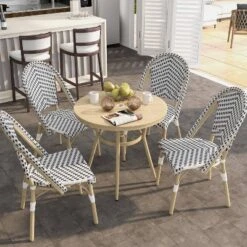 5pc Arna Patio Set With 32" Round Dining Table - MiBasics -Home Living Store GUEST 5fa8fd64 09b2 4541 a8bc c73dfb94bf56