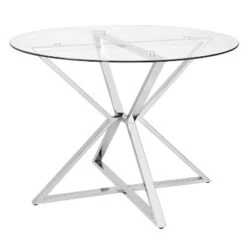 Kenlina Round Dining Table With Glass Top - MiBasics 11 Kenlina Round Dining Table With Glass Top - MiBasics -Home Living Store GUEST 659b99b0 5bf2 4c3c b477 2a4272c7579f