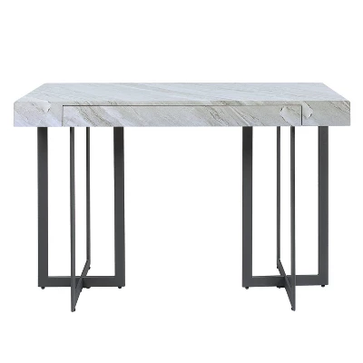 Rohde Contemporary 1 Drawer Sofa Table Gray/Gum Metal - MiBasics 6 Rohde Contemporary 1 Drawer Sofa Table Gray/Gum Metal - MiBasics - Image 4