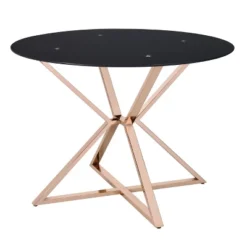 Kenlina Round Dining Table With Glass Top - MiBasics 10 Kenlina Round Dining Table With Glass Top - MiBasics -Home Living Store GUEST 6c673485 1aaf 4192 a93e 11c5380a99b6