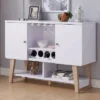 Sfax 4 Bottle Buffet Server White - MiBasics 2 Sfax 4 Bottle Buffet Server White - MiBasics -Home Living Store GUEST 6ca54222 1411 43cf 8ba9 52fa88973cda