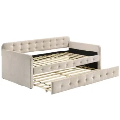Twin Elyria Contemporary Tufted Daybed - MiBasics -Home Living Store GUEST 6e09940e 19b4 4a0e 9be0 15c7d66602d7
