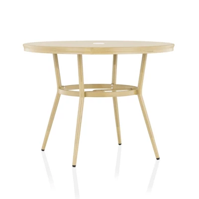 3pc Arna Patio Set With 40" Round Dining Table - MiBasics 7 3pc Arna Patio Set With 40" Round Dining Table - MiBasics - Image 5