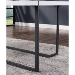 7pc Mcguffey Contemporary Dining Table Dining Set White/Black/Ivory - MiBasics -Home Living Store GUEST 7083adb0 5b9b 4a7f 9bc9 77a33b2ee058