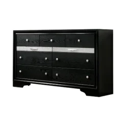 3pc Whether By Bed Nightstand And Dresser Set Black - MiBasics -Home Living Store GUEST 71b05dec 97d2 4c36 b5bc f044adfa000c