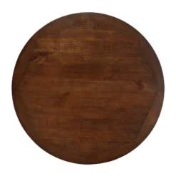 5pc Lexin Round Dining Table Set Antique Light Blue/Dark Oak - MiBasics -Home Living Store GUEST 72562f61 7cd9 4e58 a649 db65cd696c3a