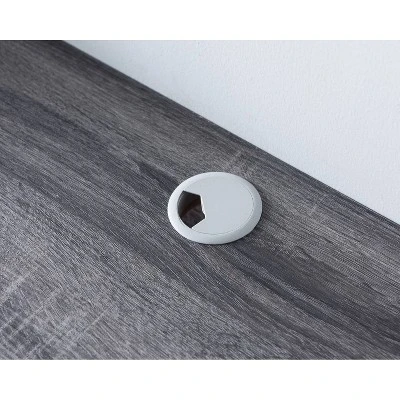 Edwige Floating Console TV Stand For TVs Up To 60" Distressed Gray - MiBasics 5 Edwige Floating Console TV Stand For TVs Up To 60" Distressed Gray - MiBasics - Image 3