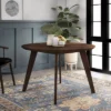 Jenny Round Dining Tables Gray Walnut - MiBasics -Home Living Store GUEST 8360b6b4 0e58 49bf ac6a 107ee8fd072a