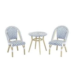 3pc Pyrite Kids' Aluminum Picnic Table Set - MiBasics -Home Living Store GUEST 83651a42 517f 4b17 86de f01a47e41d07
