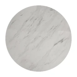 39" Clay Round Dining Table White - MiBasics -Home Living Store GUEST 89727daf a4c7 460e 80f8 3c7dc88697fc