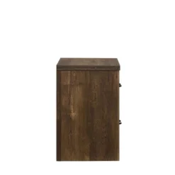Culver Rustic 2 Drawer Nightstand With Usb Port Walnut - MiBasics -Home Living Store GUEST 8a613560 fd32 4b69 a369 d0b4071a1453