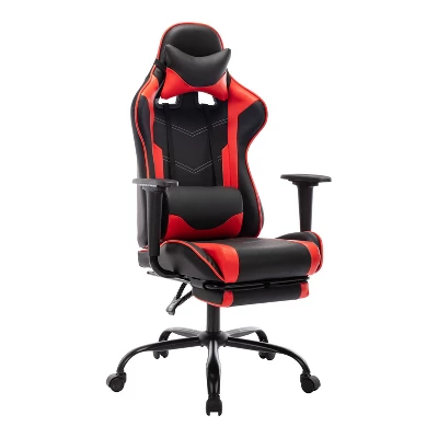 Ezra Adjustable Leg Rest Gaming Chair - MiBasics 3 Ezra Adjustable Leg Rest Gaming Chair - MiBasics