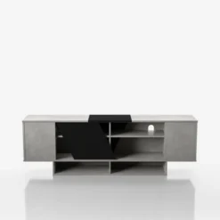 Yang Contemporary TV Stand For TVs Up To 70" Gray - MiBasics -Home Living Store GUEST 8d2df185 d639 4edb 8d17 7a3986d05467