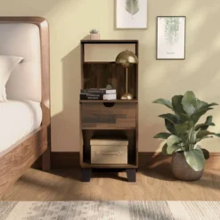 Loreman 1 Drawer Nightstand - MiBasics -Home Living Store GUEST 8eca42ce ac97 4913 914d 1527d49c623f