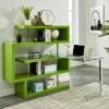 54.5" Rycel Modular L-Shape Bookshelf Desk Green - MiBasics -Home Living Store GUEST 8f972a8b 0c73 49d3 ba94 7bed1f1d18c9