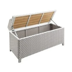 Maksville Outdoor Aluminum Storage Bench - MiBasics -Home Living Store GUEST 91b4b0a6 7c7d 4695 8c94 f73942ca0758