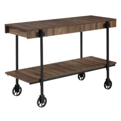 Huntingdale Industrial 1 Shelf Sofa Table - MiBasics -Home Living Store GUEST 932948ab 9978 4909 b3d3 9fc9b4e1208a