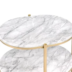 Crail Faux Marble Top Side Table - MiBasics -Home Living Store GUEST 962728d1 bcea 4e70 9919 c6f20ea82e7c