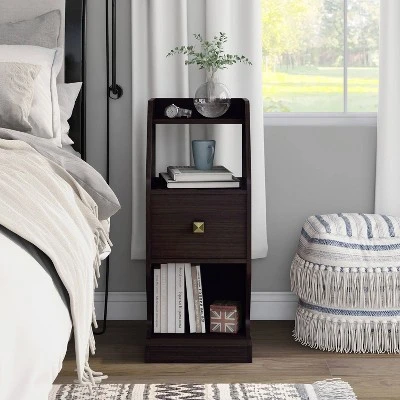 Diehle 3 Open Shelves Nightstand - MiBasics 7 Diehle 3 Open Shelves Nightstand - MiBasics - Image 5