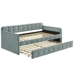 Twin Elyria Contemporary Tufted Daybed - MiBasics -Home Living Store GUEST 99b266a5 7ff5 426d 8b6c a7fa162ee881