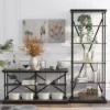 2pc Tullymore Open Shelf Console Table And Bookcase Set - MiBasics -Home Living Store GUEST 9a1e5c25 d5ad 457b 9194 58fc66cb440d